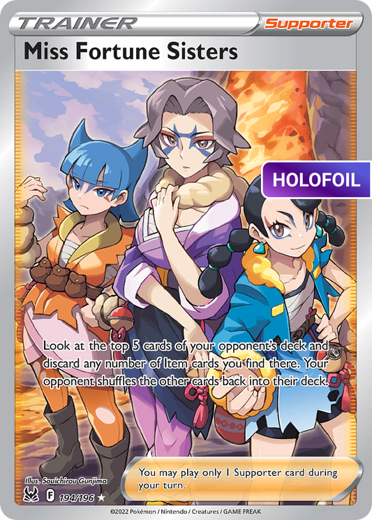 Miss Fortune Sisters (Full Art) (LOR) #194 [EN/H] s/o