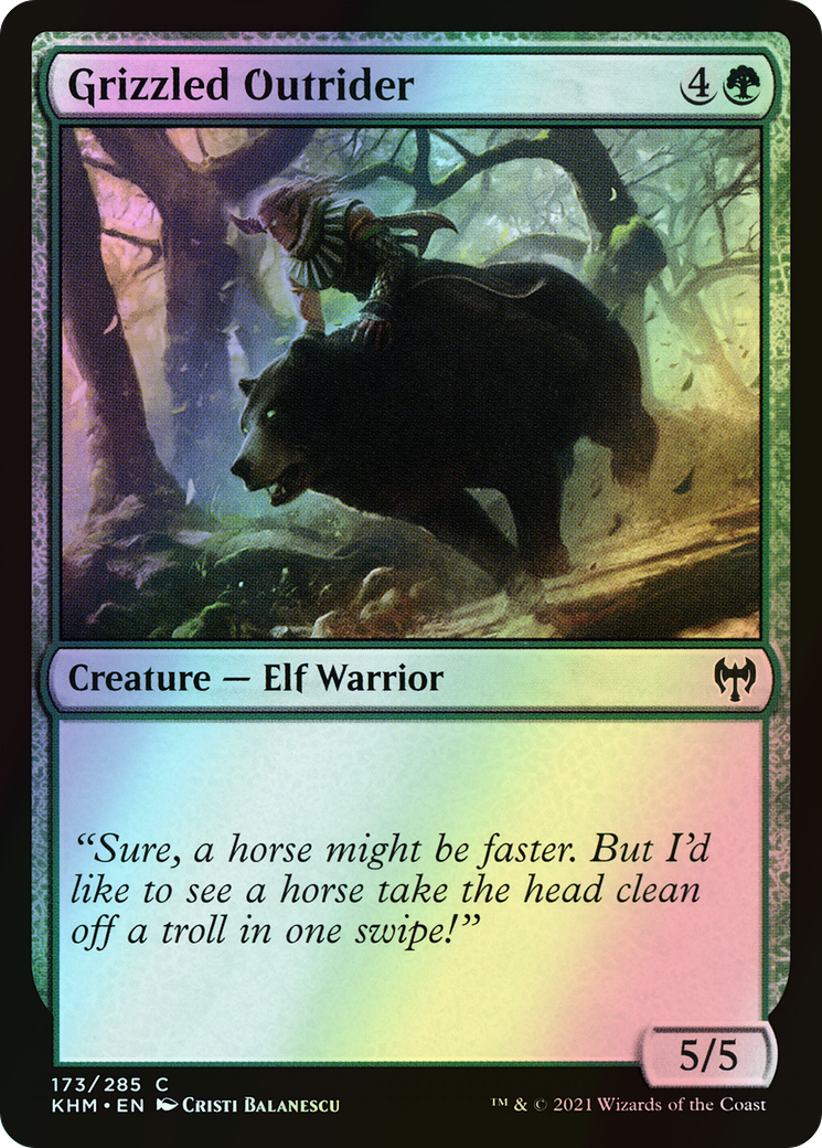 Grizzled Outrider (KHM) #173 [EN/F]