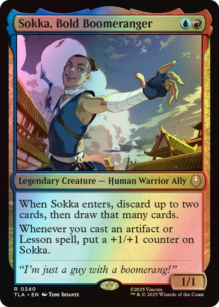 Sokka, Bold Boomeranger (TLA) #240 [EN/F]