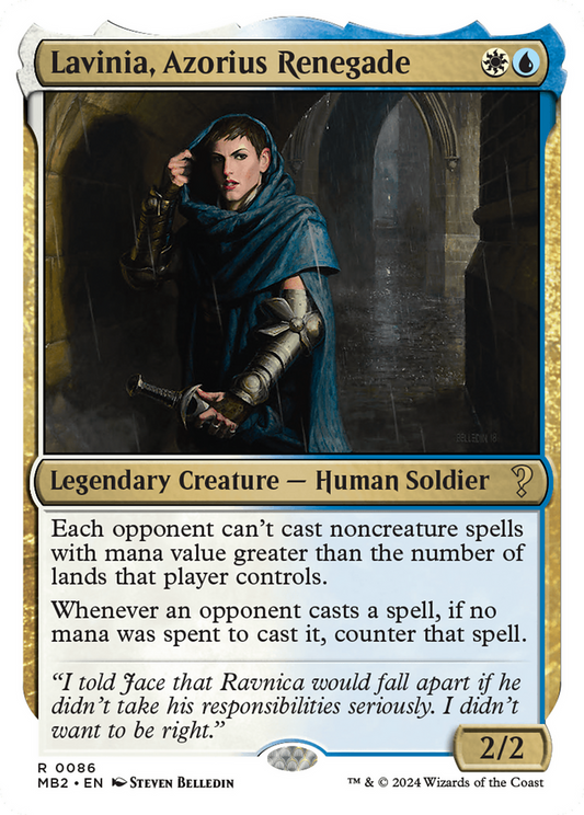 Lavinia, Azorius Renegade (MB2) #86 [EN/N] s/o