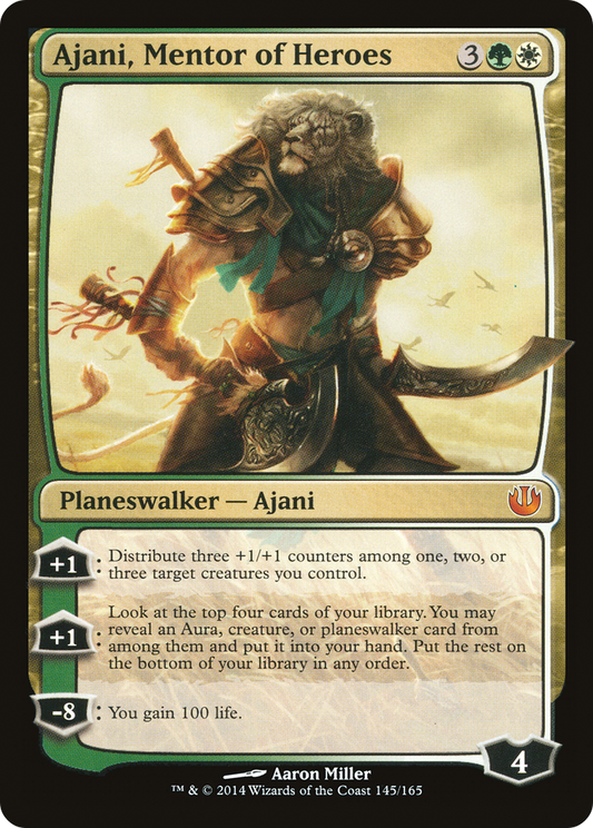 Ajani, Mentor of Heroes (JOU) #145 [EN/N] s/o