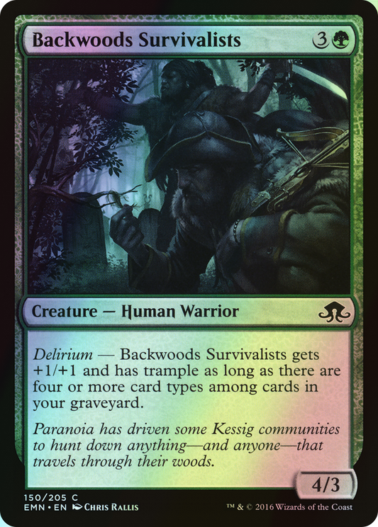 Backwoods Survivalists (EMN) #150 [EN/F]