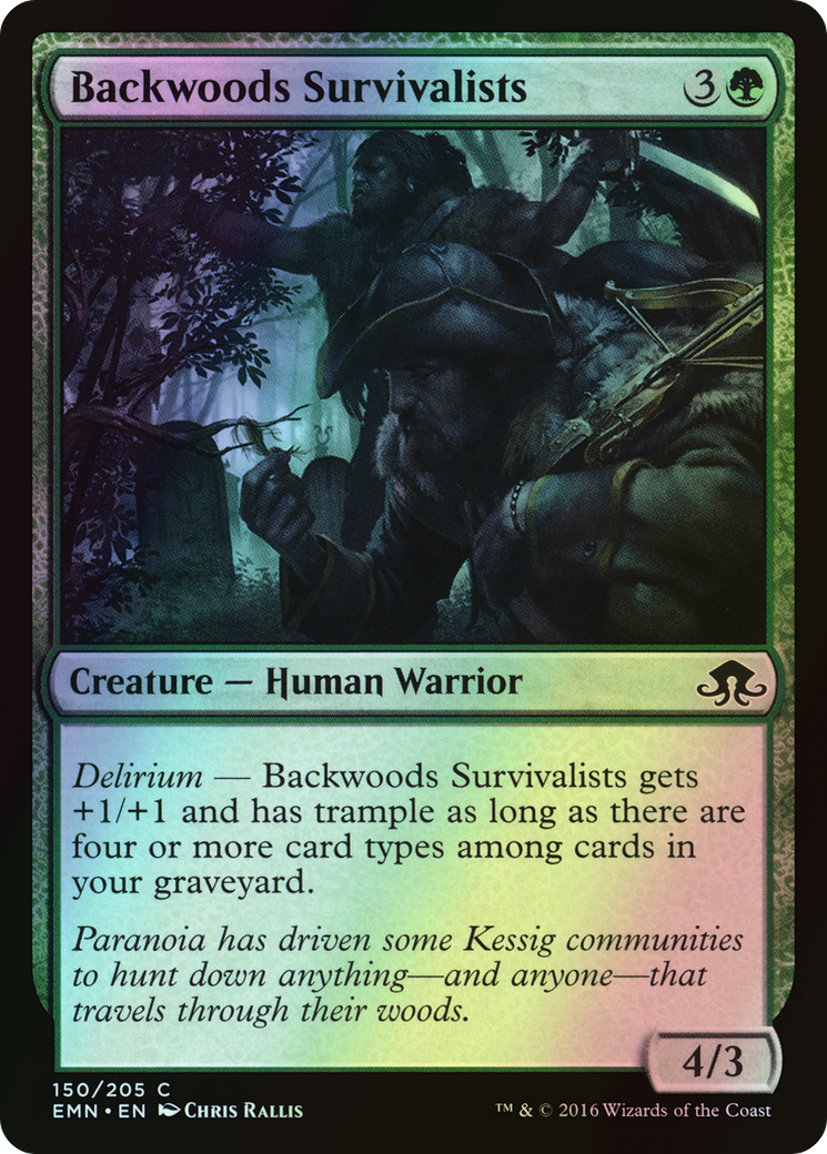 Backwoods Survivalists (EMN) #150 [EN/F]