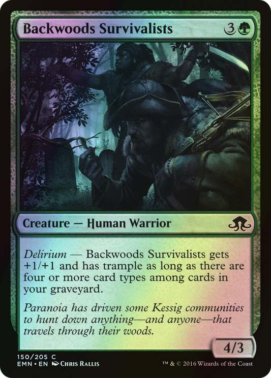 Backwoods Survivalists (EMN) #150 [EN/F]