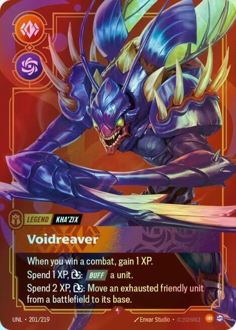 Kha'Zix - Voidreaver (UNL) #201 [EN/F]