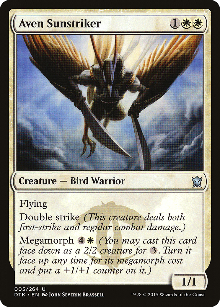 Aven Sunstriker (DTK) #5 [EN/N]