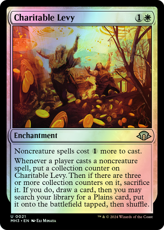 Charitable Levy (MH3) #21 [EN/F] s/o
