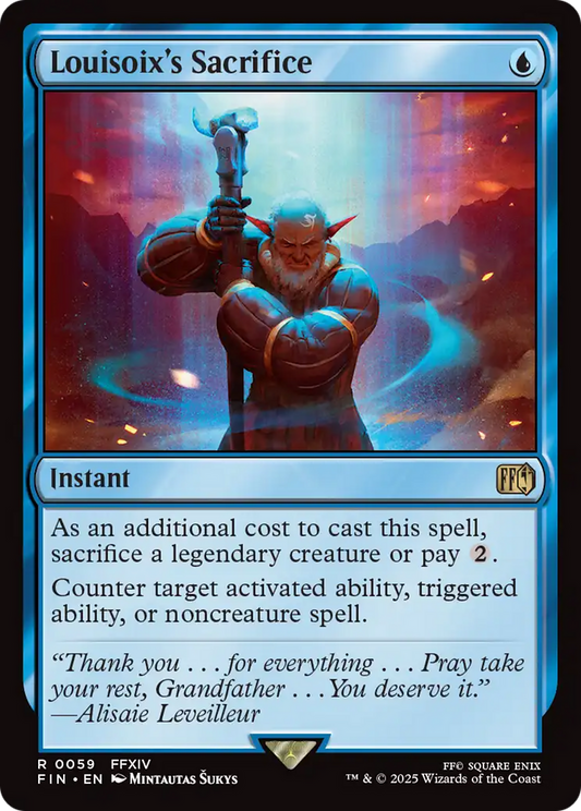 Louisoix's Sacrifice (FIN) #59 [EN/N] s/o