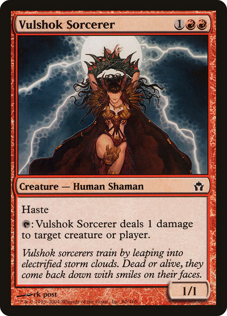 Vulshok Sorcerer (5DN) #80 [EN/N]