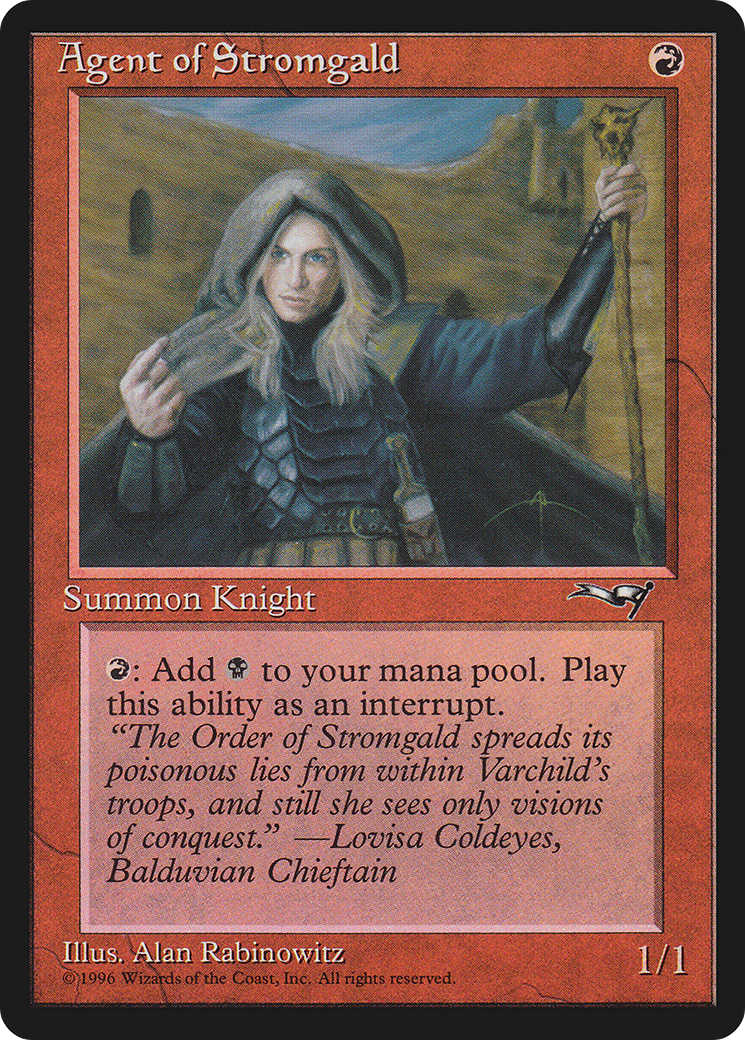 Agent of Stromgald (ALL) #64a [EN/N]