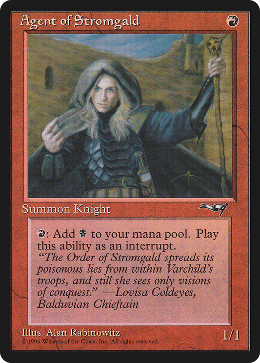 Agent of Stromgald (ALL) #64a [EN/N]