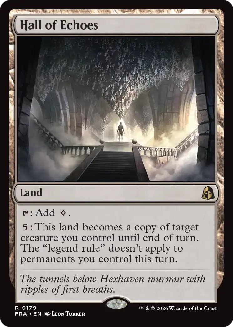 Hall of Echoes (FRA) #179 [EN/N]