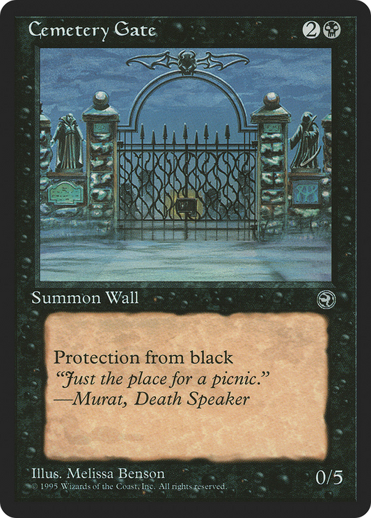 Cemetery Gate (HML) #44b [EN/N]