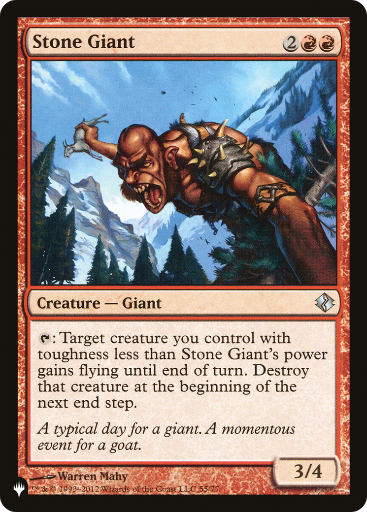 Stone Giant (PLST) #DDI-55 [EN/N]