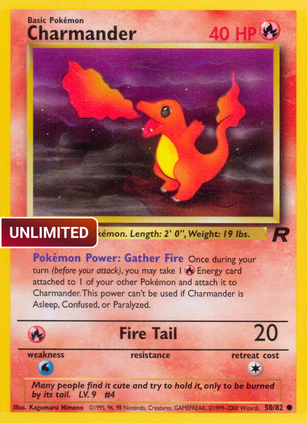 Charmander (TR) #50 [EN/U]