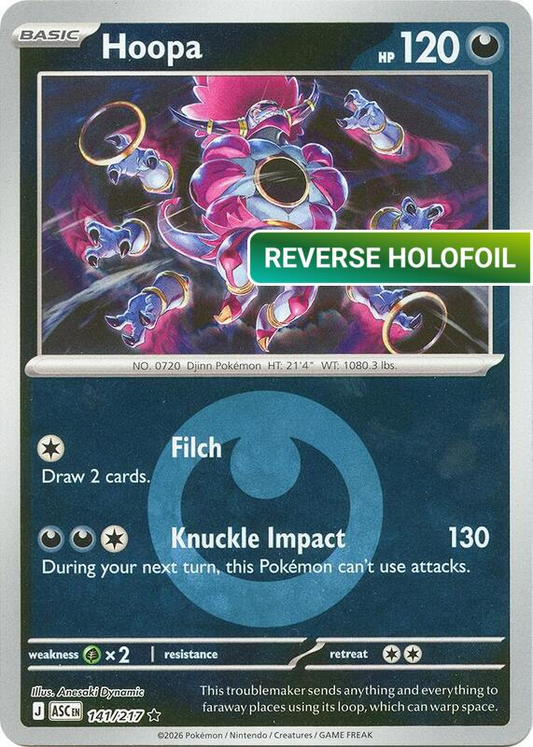 Hoopa (Energy Symbol Pattern) (ASC) #141_V3 [EN/R]