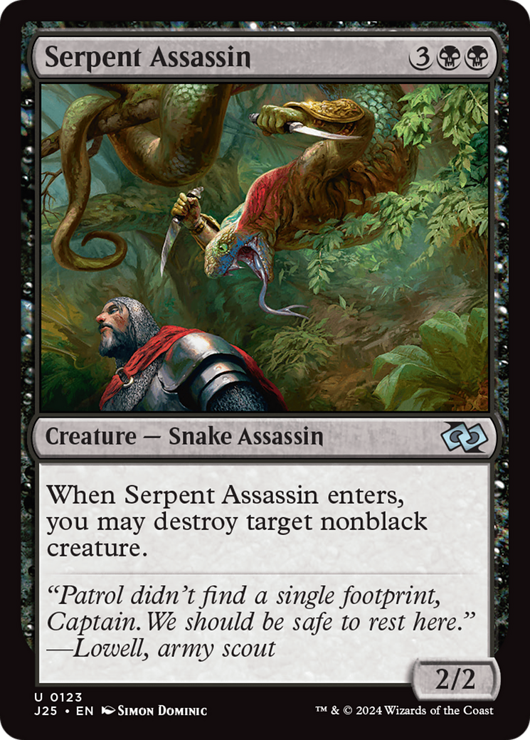 Serpent Assassin (J25) #123 [EN/N]