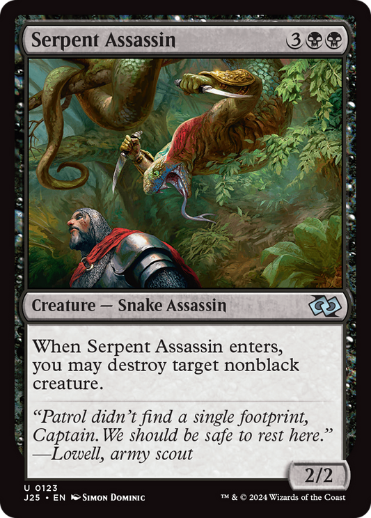 Serpent Assassin (J25) #123 [EN/N]