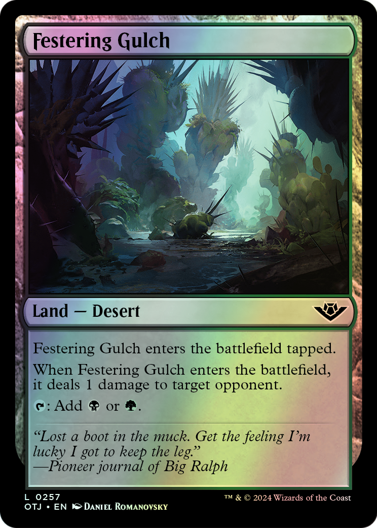 Festering Gulch (OTJ) #257 [EN/F] s/o