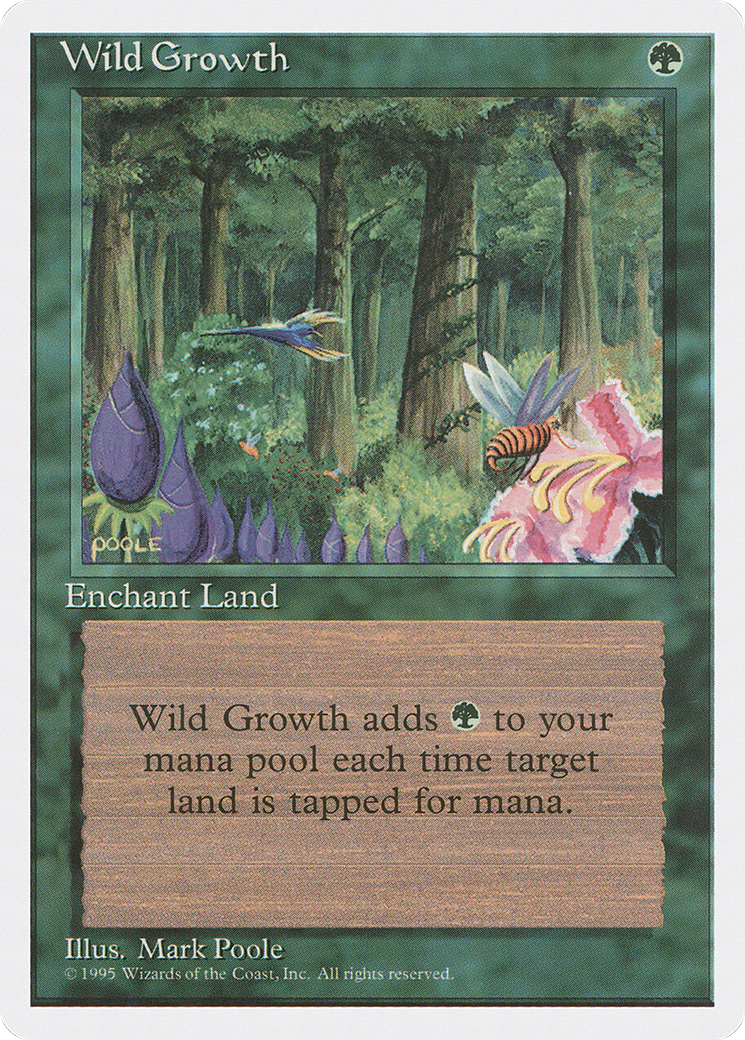 Wild Growth (4ED) #289 [EN/N] s/o