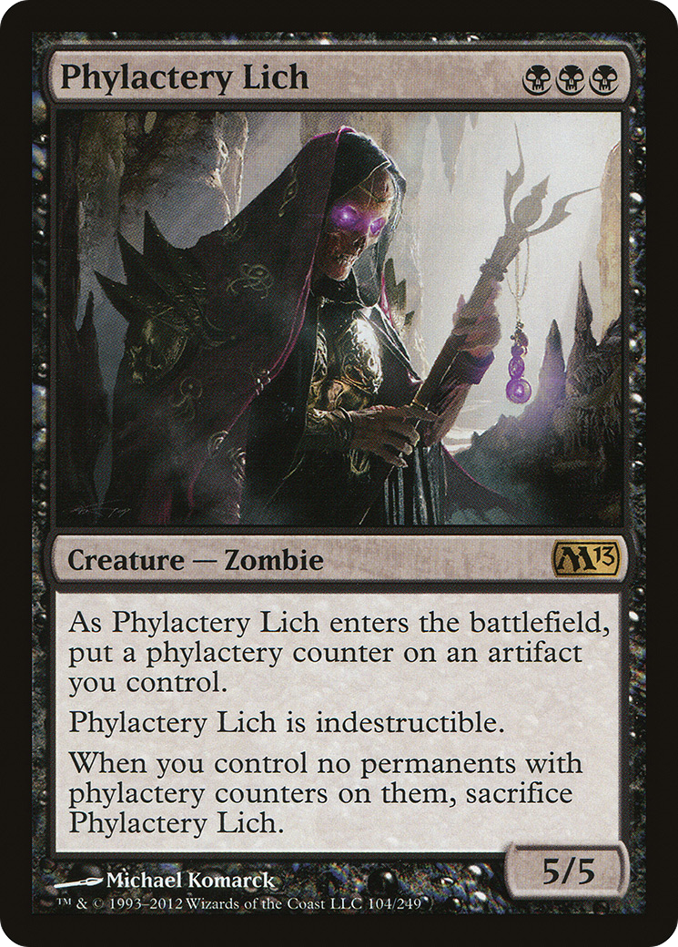 Phylactery Lich (M13) #104 [EN/N]