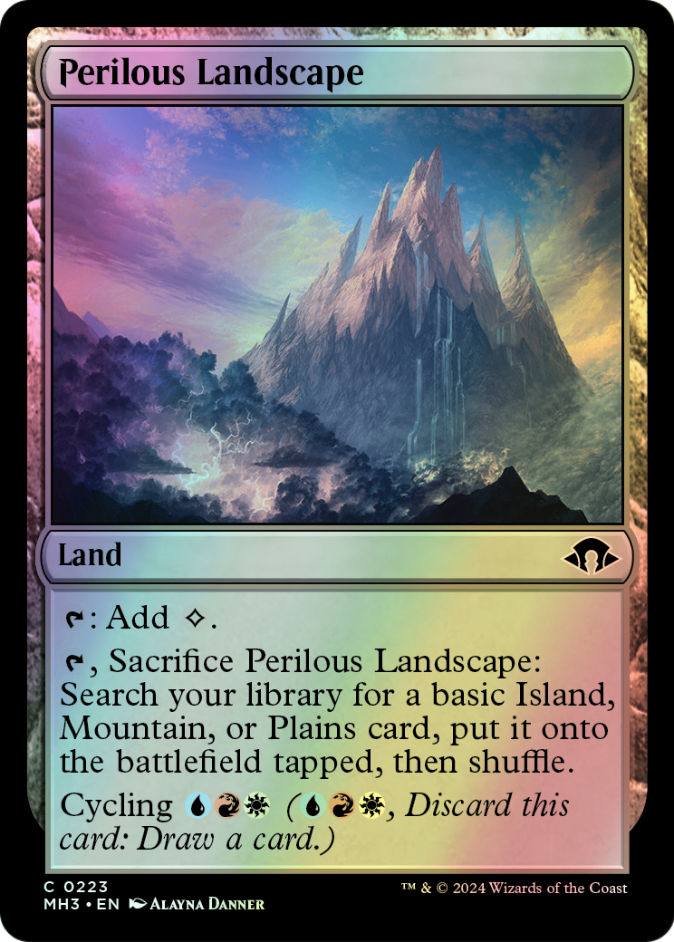 Perilous Landscape (MH3) #223 [EN/F] s/o