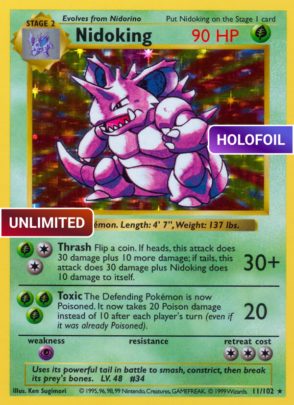 Nidoking (BS) #11 [EN/UH]