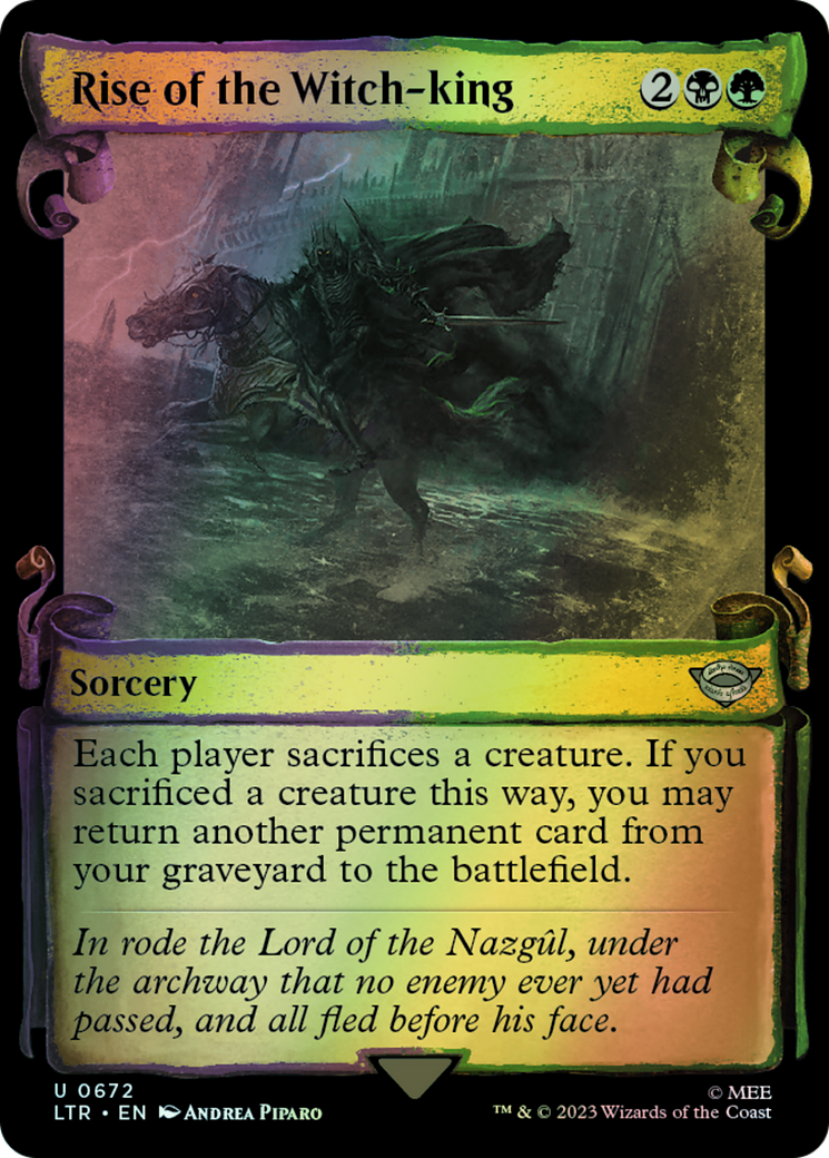 Rise of the Witch-king - Silver Foil (LTR) #672 [EN/F]