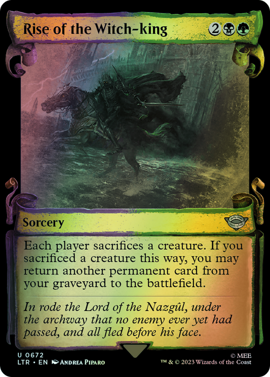 Rise of the Witch-king - Silver Foil (LTR) #672 [EN/F]