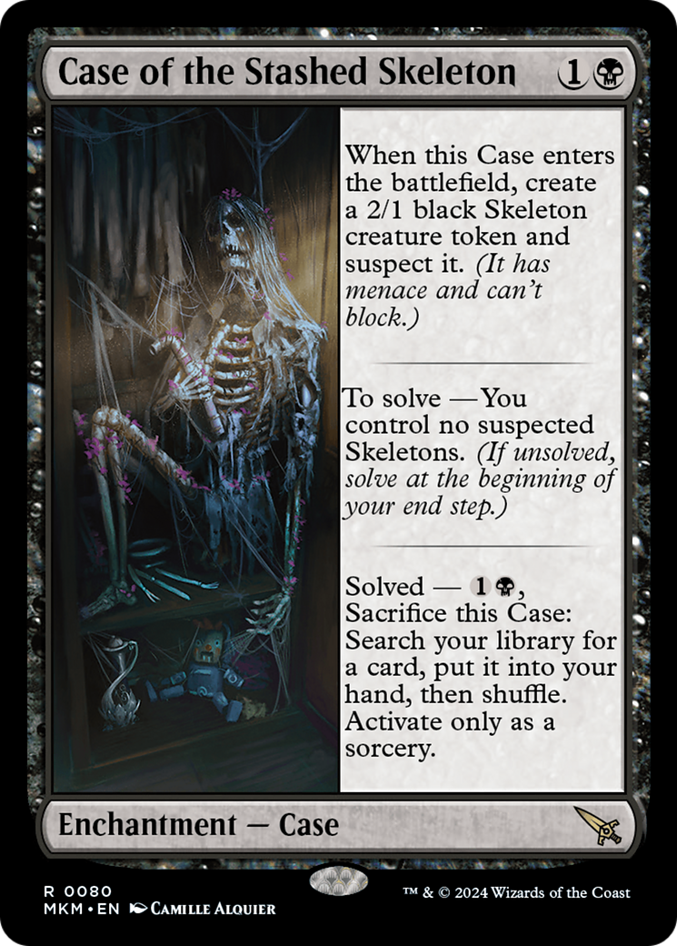 Case of the Stashed Skeleton (MKM) #80 [EN/N]
