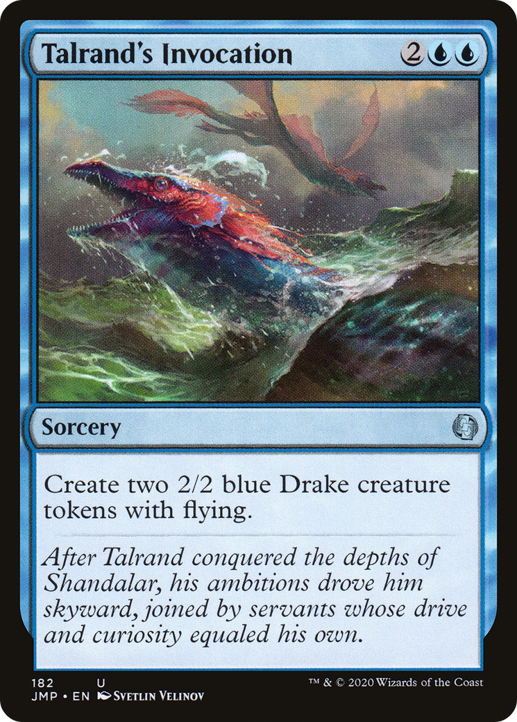 Talrand's Invocation (JMP) #182 [EN/N] s/o