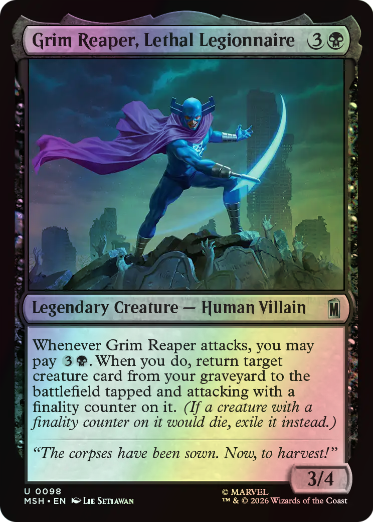 Grim Reaper, Lethal Legionnaire (MSH) #98 [EN/F]