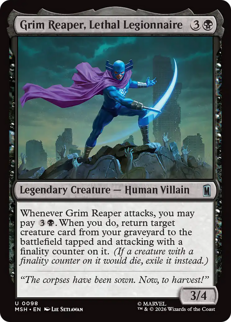 Grim Reaper, Lethal Legionnaire (MSH) #98 [EN/N]
