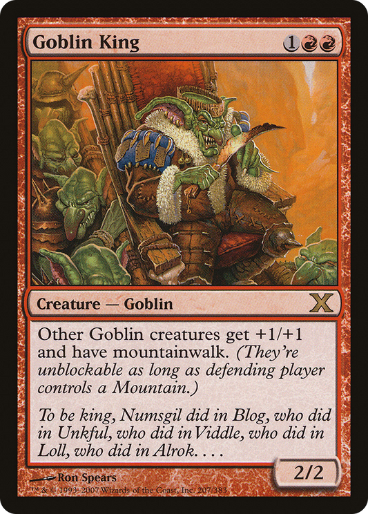 Goblin King (10E) #207 [EN/N]