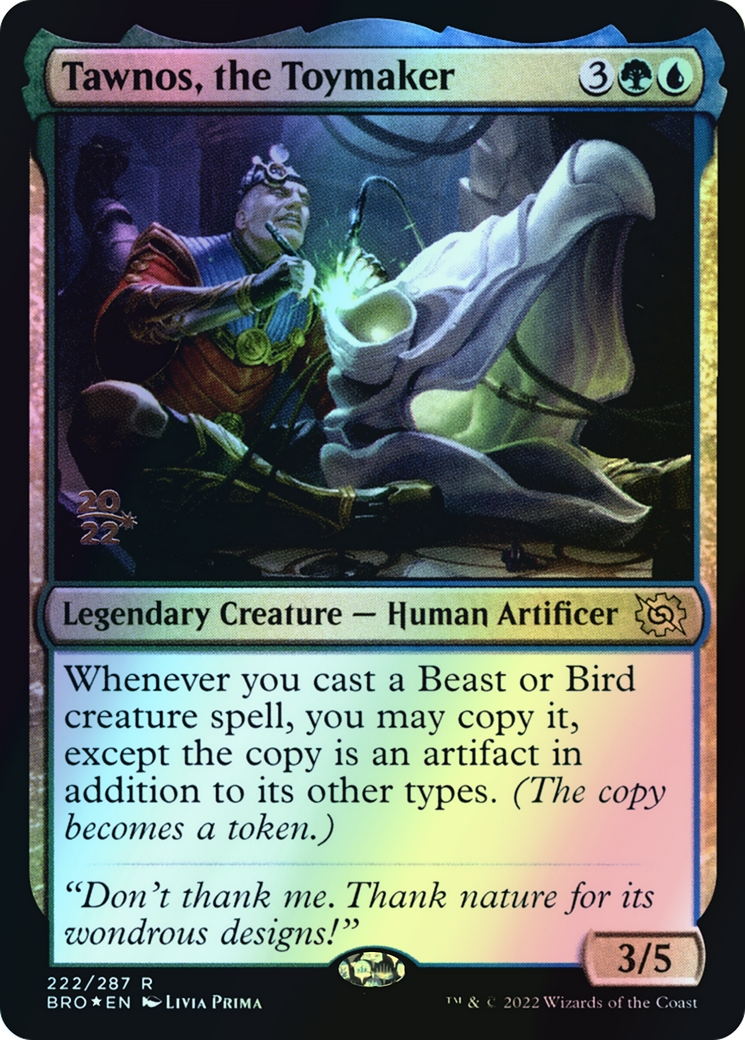 Tawnos, the Toymaker (PBRO) #222s [EN/F]