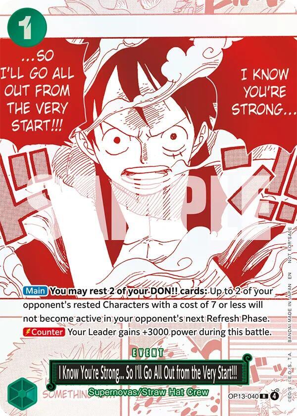 One Piece (OP-13) Promo Set EN