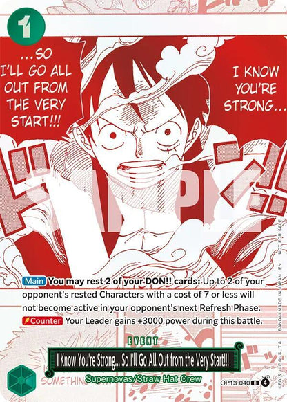 One Piece (OP-13) Promo Set EN