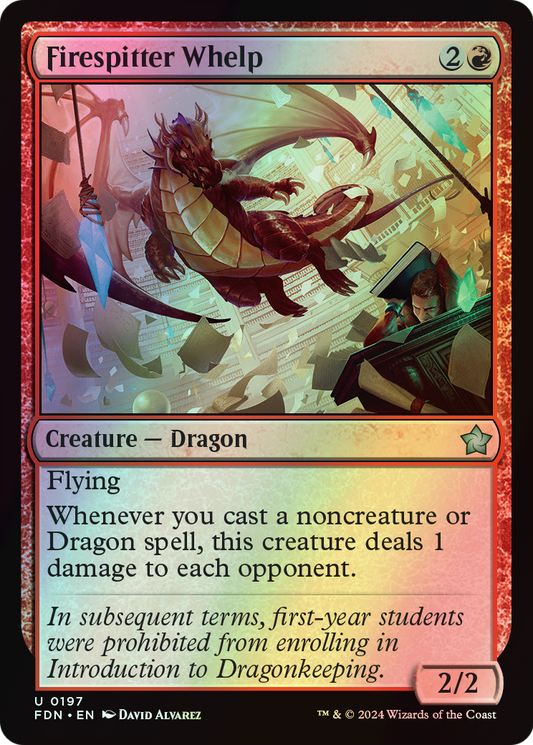 Firespitter Whelp (FDN) #197 [EN/F]