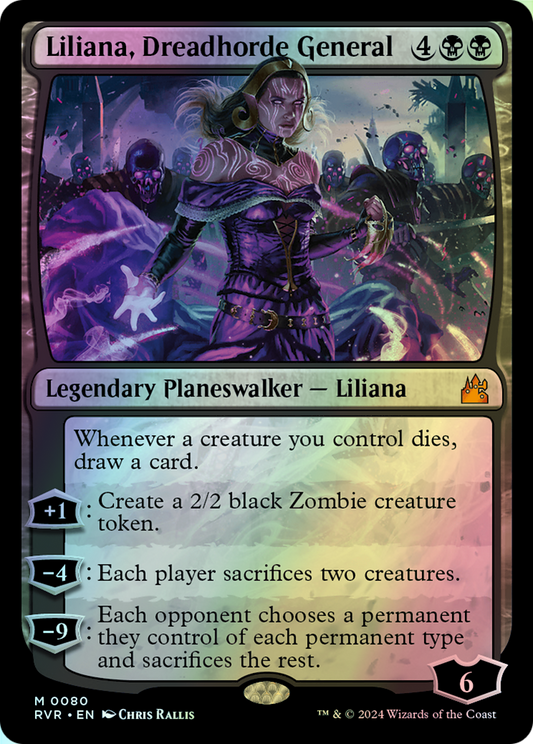 Liliana, Dreadhorde General (RVR) #80 [EN/F] s/o