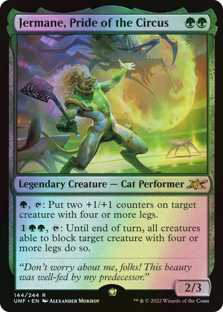 Jermane, Pride of the Circus (UNF) #144 [EN/F]