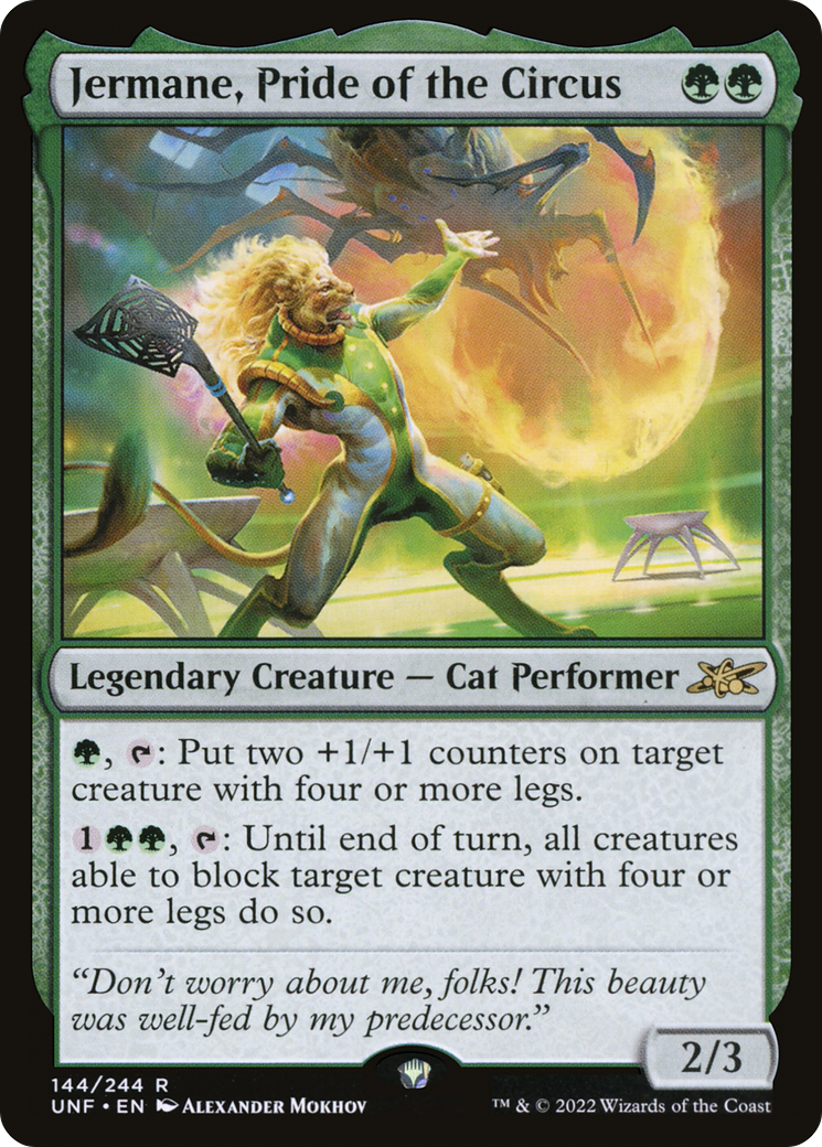 Jermane, Pride of the Circus (UNF) #144 [EN/N]