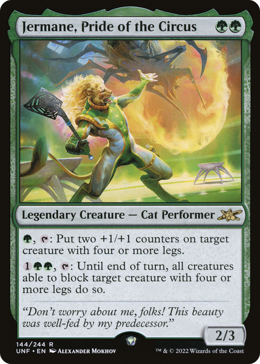 Jermane, Pride of the Circus (UNF) #144 [EN/N]