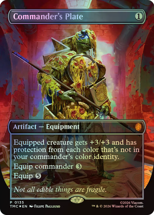 Commander's Plate (TMC) #135 [EN/F]