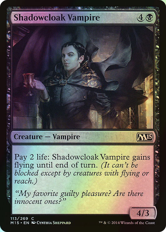 Shadowcloak Vampire (M15) #113 [EN/F]