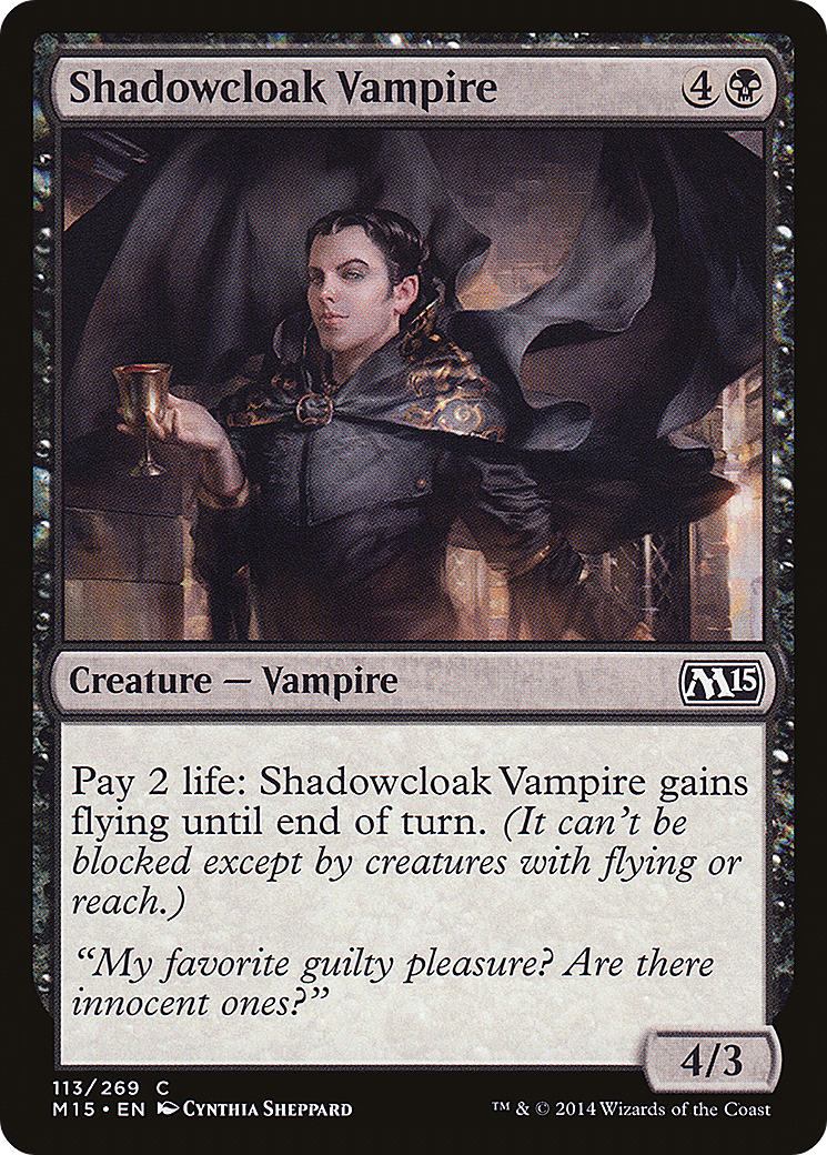Shadowcloak Vampire (M15) #113 [EN/N]