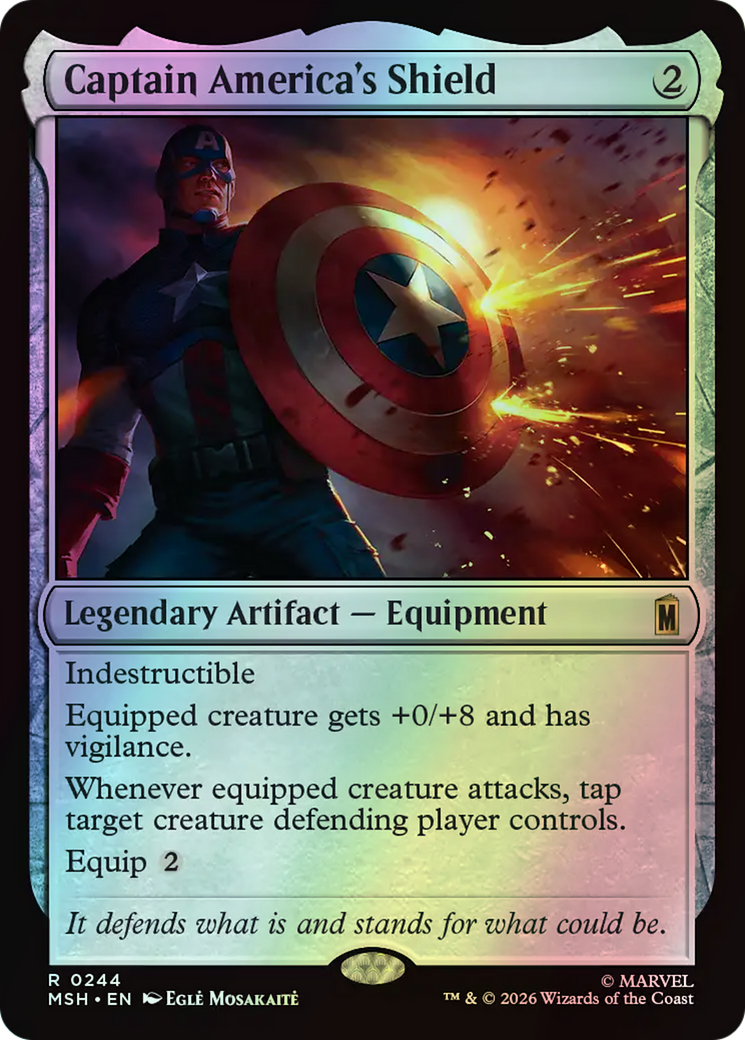 Captain America's Shield (MSH) #244 [EN/F]