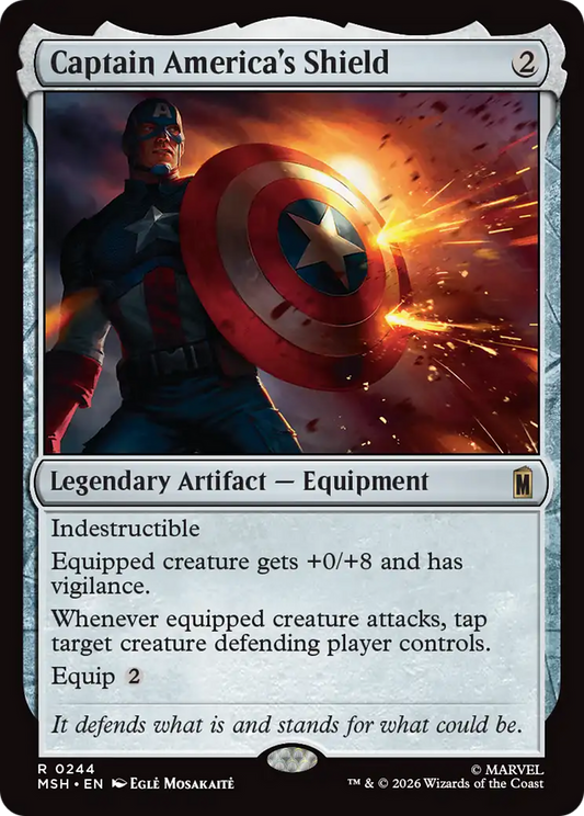 Captain America's Shield (MSH) #244 [EN/N]