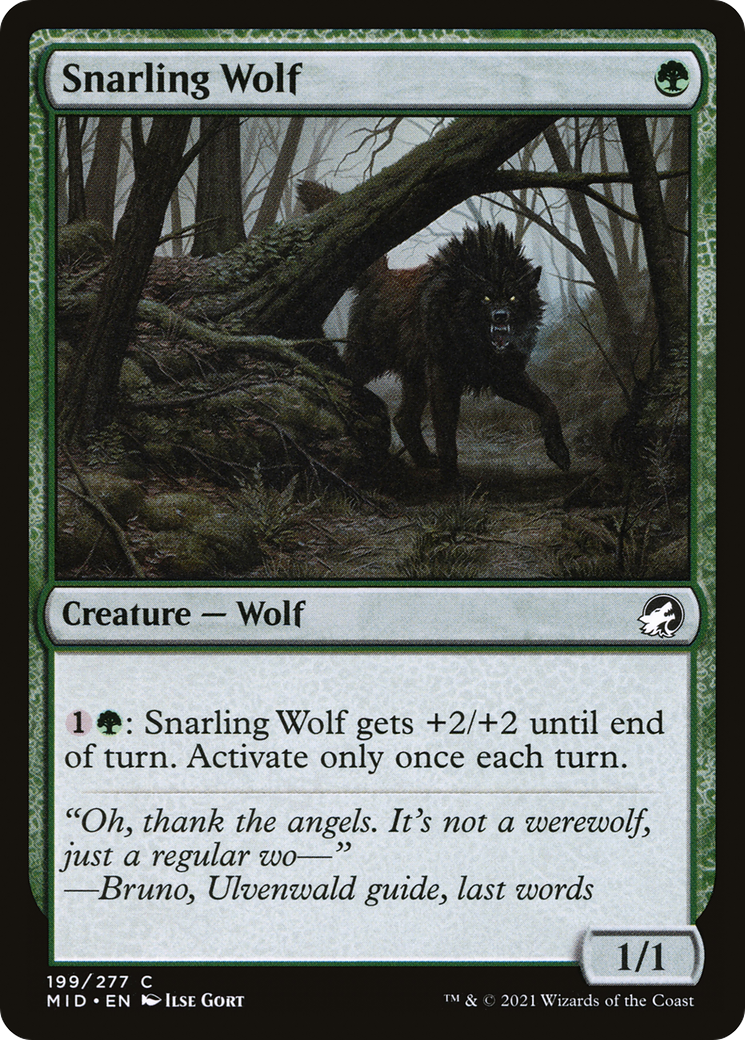 Snarling Wolf (MID) #199 [EN/N]