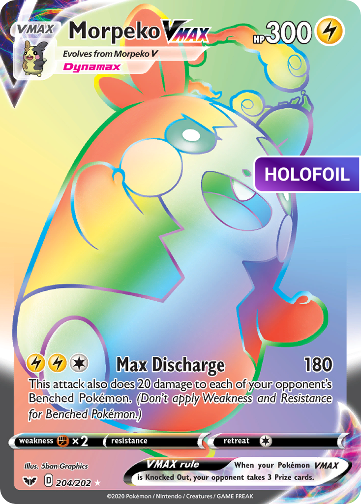 Morpeko VMAX (Secret) (SSH) #204 [EN/H] s/o