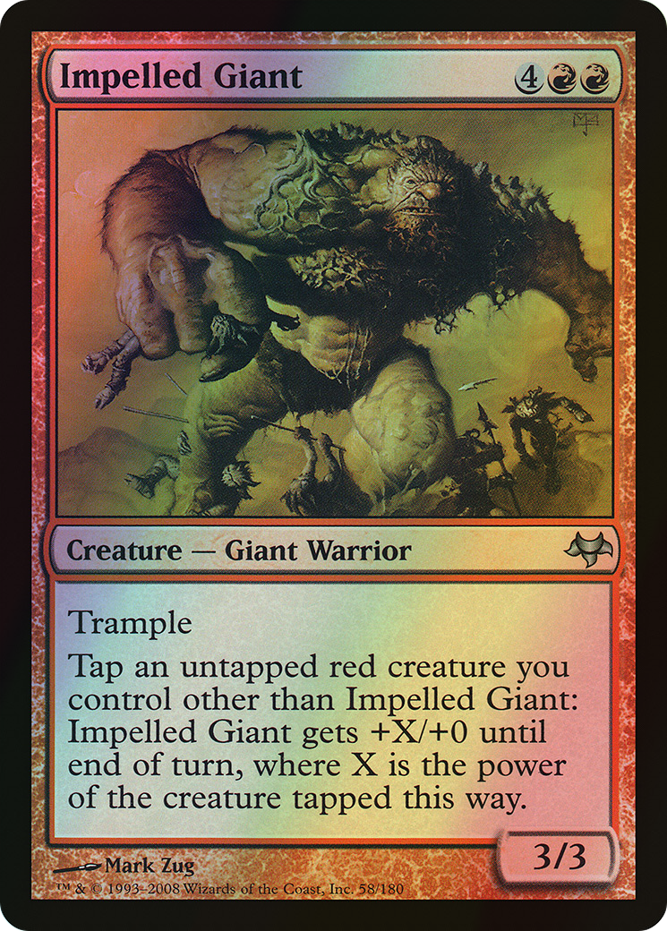 Impelled Giant (EVE) #58 [EN/F] s/o